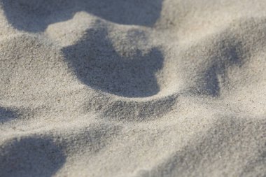 Doğal arka plan Kolobrzeg Polonya Baltık kumsala tarafından yaratılmıştır