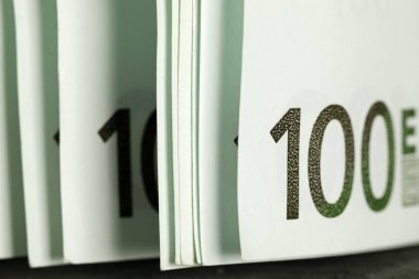 Euro banknot mali bir kavram oluşturur.