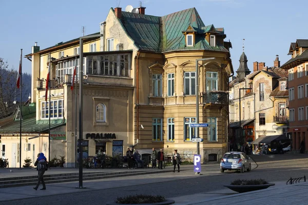 Zakopane Poland November 2018 House Locally Called Kresy Former Hotel — Stock Photo, Image