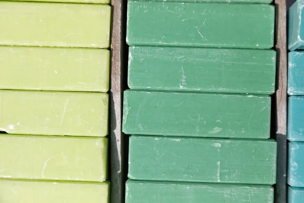 Blocs de savon colorés — Photo