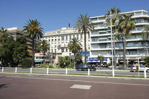 Arquitectura por el Promenade des Anglais — Foto de Stock