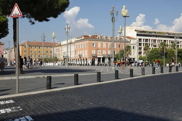 Praça Massena em Nice — Fotografia de Stock