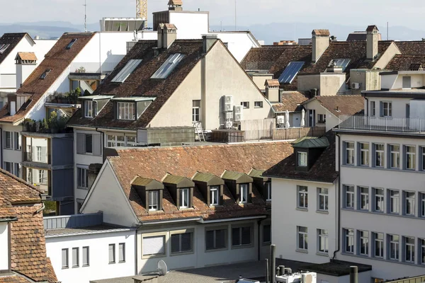 Tenements and their roofs — Stock Photo, Image