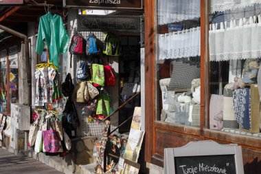 Zakopane içinde mağaza penceresi