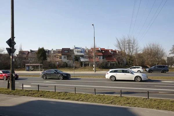 En rad familjehus — Stockfoto