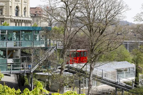 A small upper station of a cable car — Stock Photo, Image