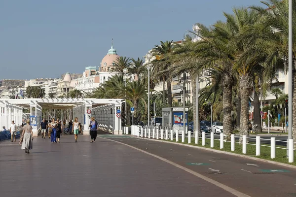 Nádherný pěší pruh v Nice — Stock fotografie