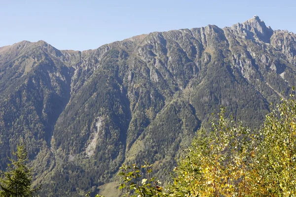 Pasmo górskie w Alpach Francuskich — Zdjęcie stockowe