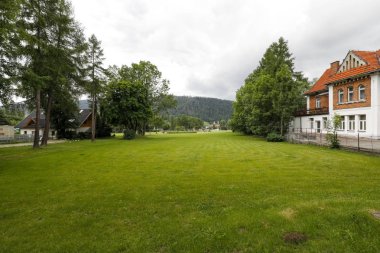 Zakopane şehrinin yeşil alanları