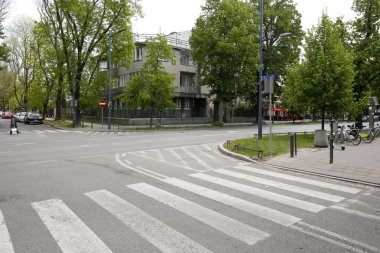 Saska Kepa semtinde kavşak