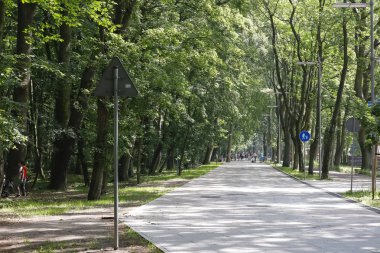 Yayalar için geniş patika