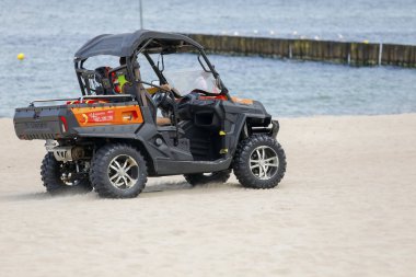 Plaj kurtarma hizmetleri tarafından kullanılan araç