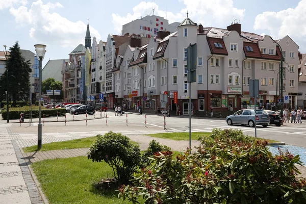 Es gibt ein allgemeines Erscheinungsbild der Stadt — Stockfoto