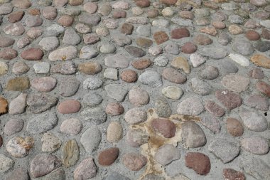 Parke taşı sokak yüzeyi