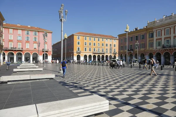 Plaza Massena y su pavimento — Foto de Stock