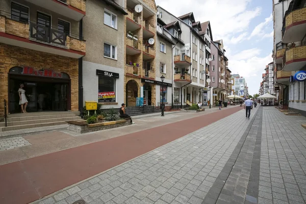 Woonhuizen in het centrum van de stad — Stockfoto