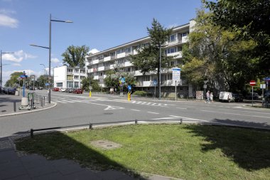 Saska Kepa semtinde sokak binaları