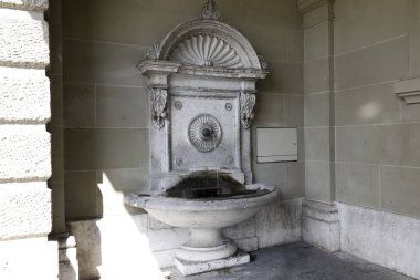 Çeşme dekoratif bir tane.