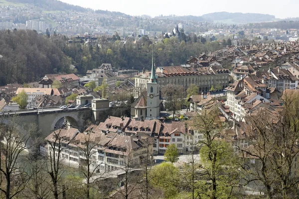 From afar you can see the old town — Stock Photo, Image