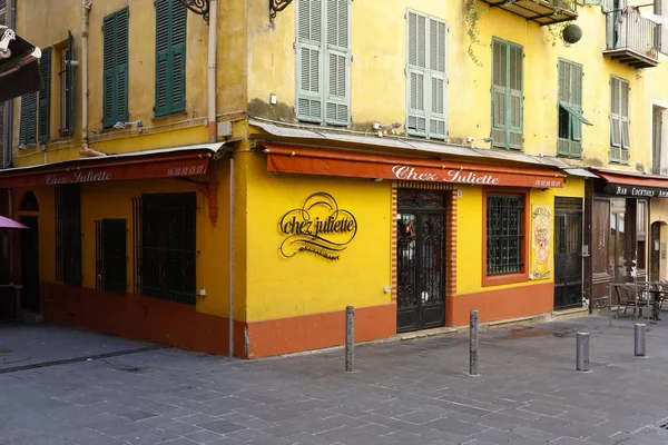 Restaurant in the very centre of the old town — Stock Photo, Image