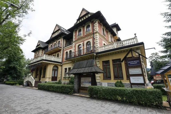 Das Grand Hotel in Zakopane — Stockfoto