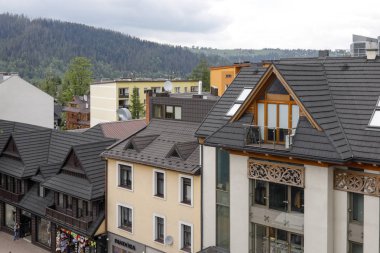 Krupowki Caddesi'ndeki çeşitli evler