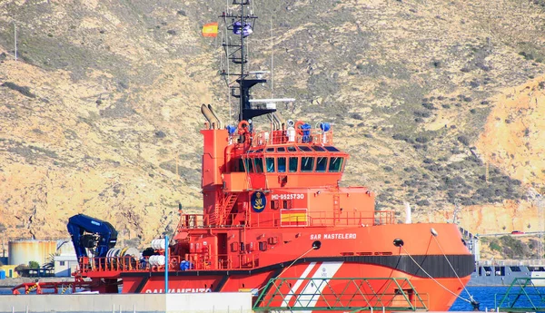 西班牙卡塔赫纳 2018年9月16日 北极地区的海洋研究船 — 图库照片