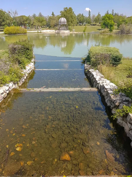 Lookout Point Beautiful Lake Park — Stock Photo, Image