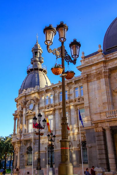 Cartagena Spanien 002 2018 Före Detta Stadshus Staden Cartagena — Stockfoto