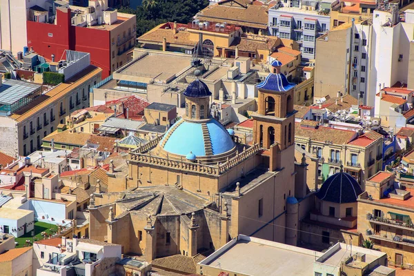 Alicante Spagna 2018 Vista Aerea Della Città Alicante — Foto Stock