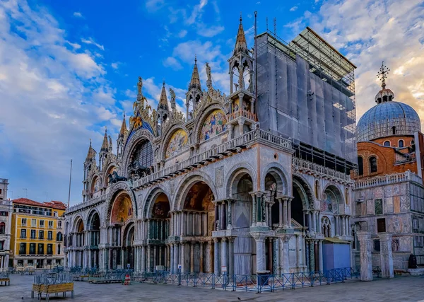 Piazza San Marco San Marco Belangrijkste Plein Van Venetië Italië — Stockfoto