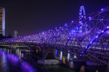 Singapur Helix Köprüsü