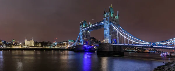 Panorama Della Città Skyline Tramonto Con London Tower Bridge Tower — Foto Stock