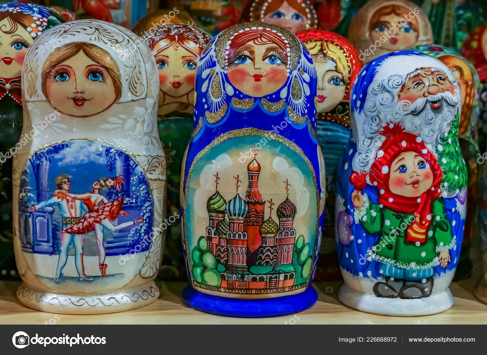russian matryoshka nesting dolls