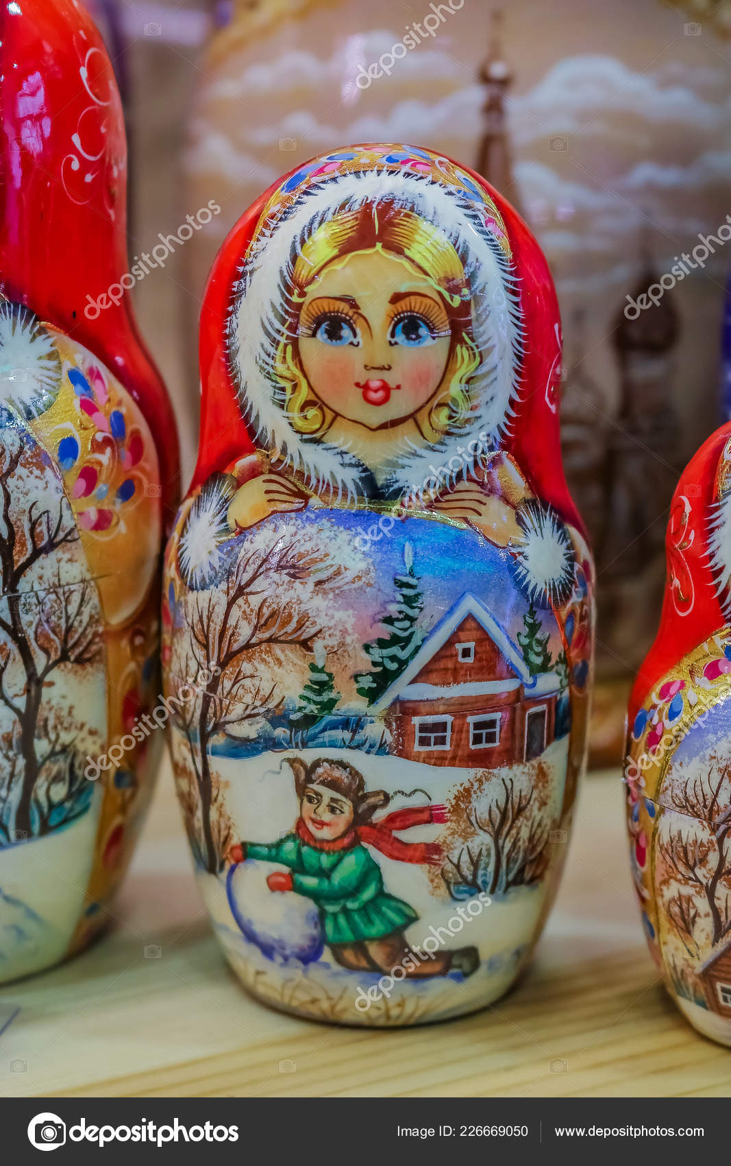 russian matryoshka nesting dolls