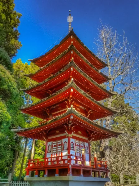 Jardín Del Japonés Golden Gate Park San Francisco — Foto de Stock