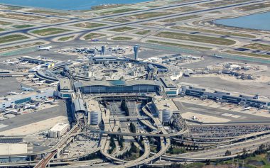 San Francisco International Airport Sfo, San Francisco, California ve 101 çevre yolu Havaalanı