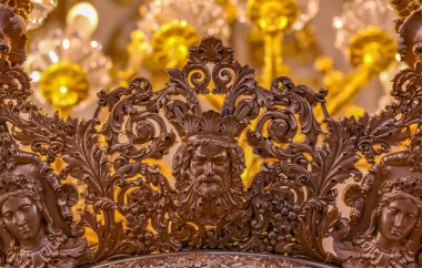 Hermitage Müzesi sanat ve kültürde süslü avize 