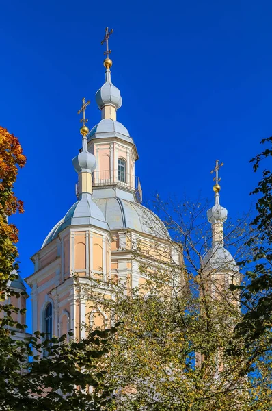 Андреевский собор, последний собор в стиле барокко, построенный в Санкт-Пе — стоковое фото