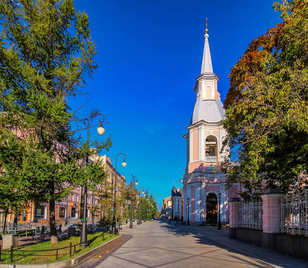 St. Andrew's Cathedral, last baroque cathedral built in Saint Pe