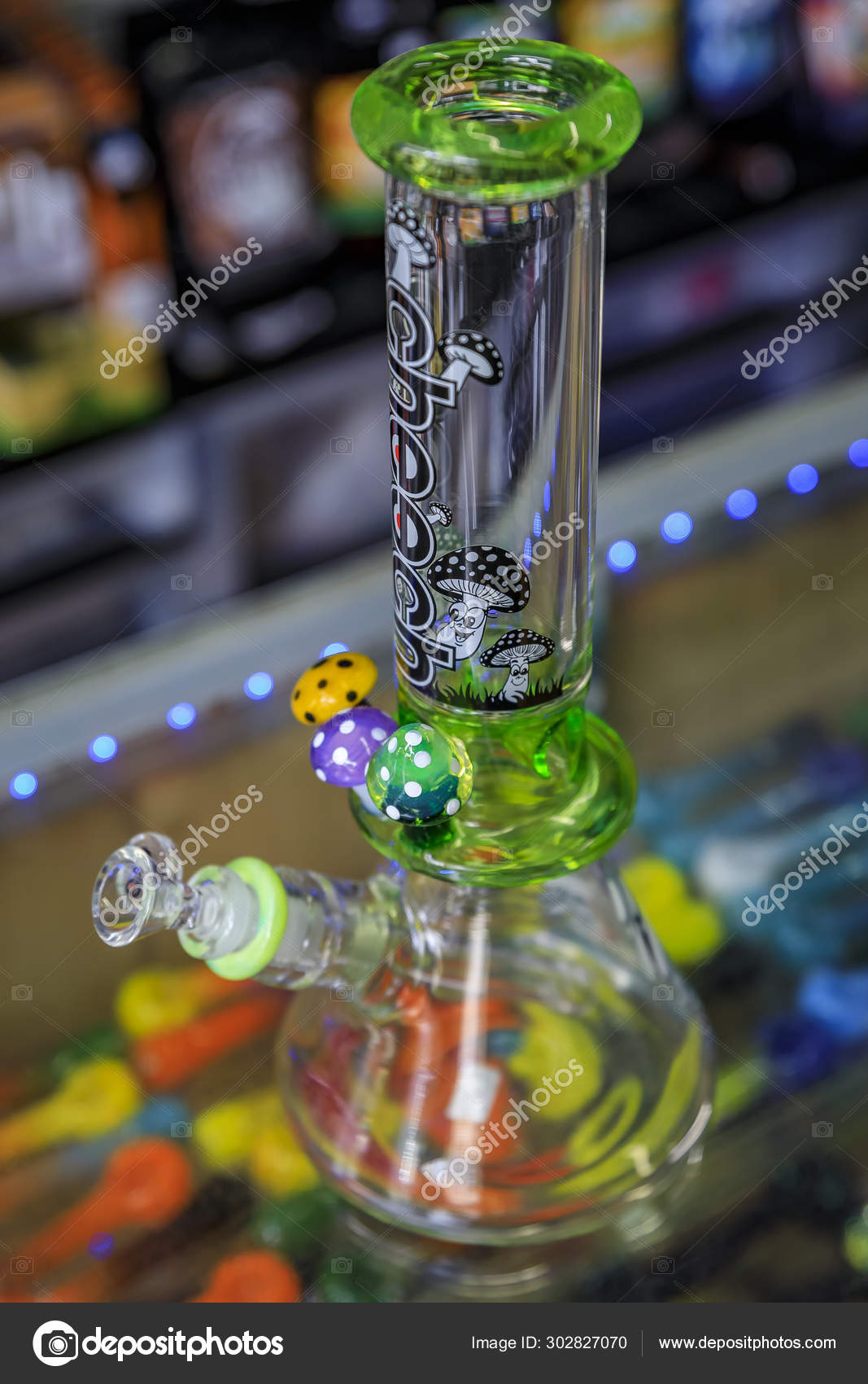 High End Cheech And Chong Glass Bong For Smoking Marijuana In A Haight Ashbury Store In San Francisco Usa Stock Editorial Photo C Svetlanasf 302827070