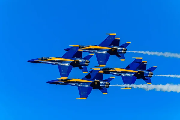 San Francisco Usa 2017 Október Egyesült Államok Navy Blue Angels — Stock Fotó