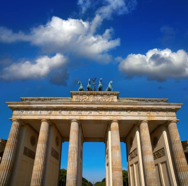 Almanya 'da Berlin Brandenburg Kapısı Brandenburger Tor