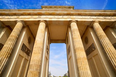 Almanya 'da Berlin Brandenburg Kapısı Brandenburger Tor