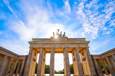 Almanya 'da Berlin Brandenburg Kapısı Brandenburger Tor