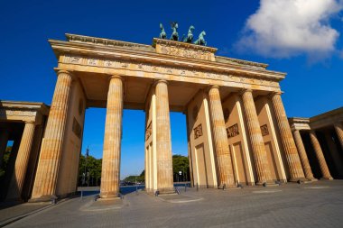 Almanya 'da Berlin Brandenburg Kapısı Brandenburger Tor
