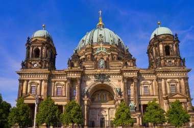 Berlin Katedrali Berlinli Dom Almanya 'da