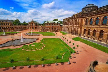 Almanya'nın Saksonya Dresden Zwinger