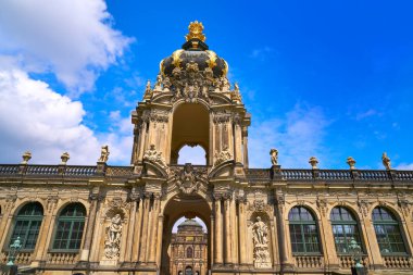 Almanya'nın Saksonya Dresden Zwinger