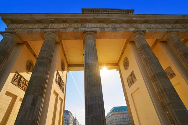 Berlino Porta Brandeburgo Brandenburger Tor Germania — Foto Stock